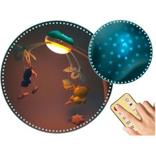B2X  Spieluhr mit Projektor für Kinderbett RK-813 Blau 