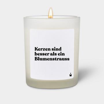 Duftkerze Woody Kerzen sind besser als ein Blumenstrauss