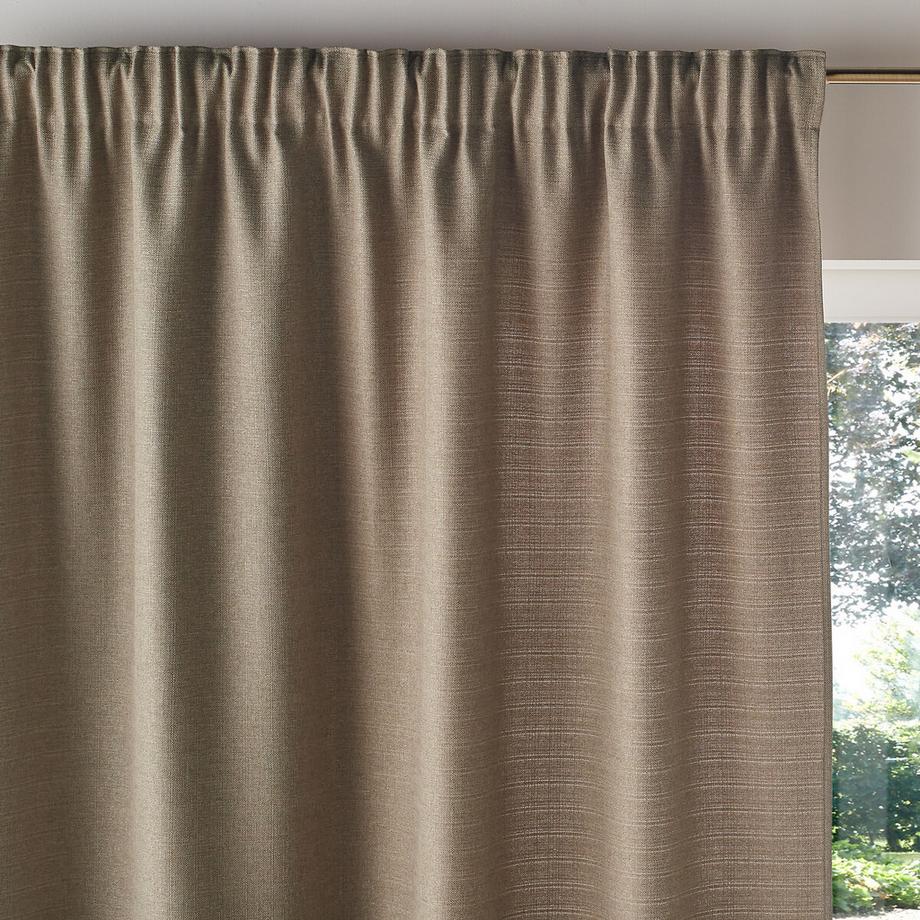 La Redoute Intérieurs  Vorhang aus recyceltem Polyester mit Kräuselband 