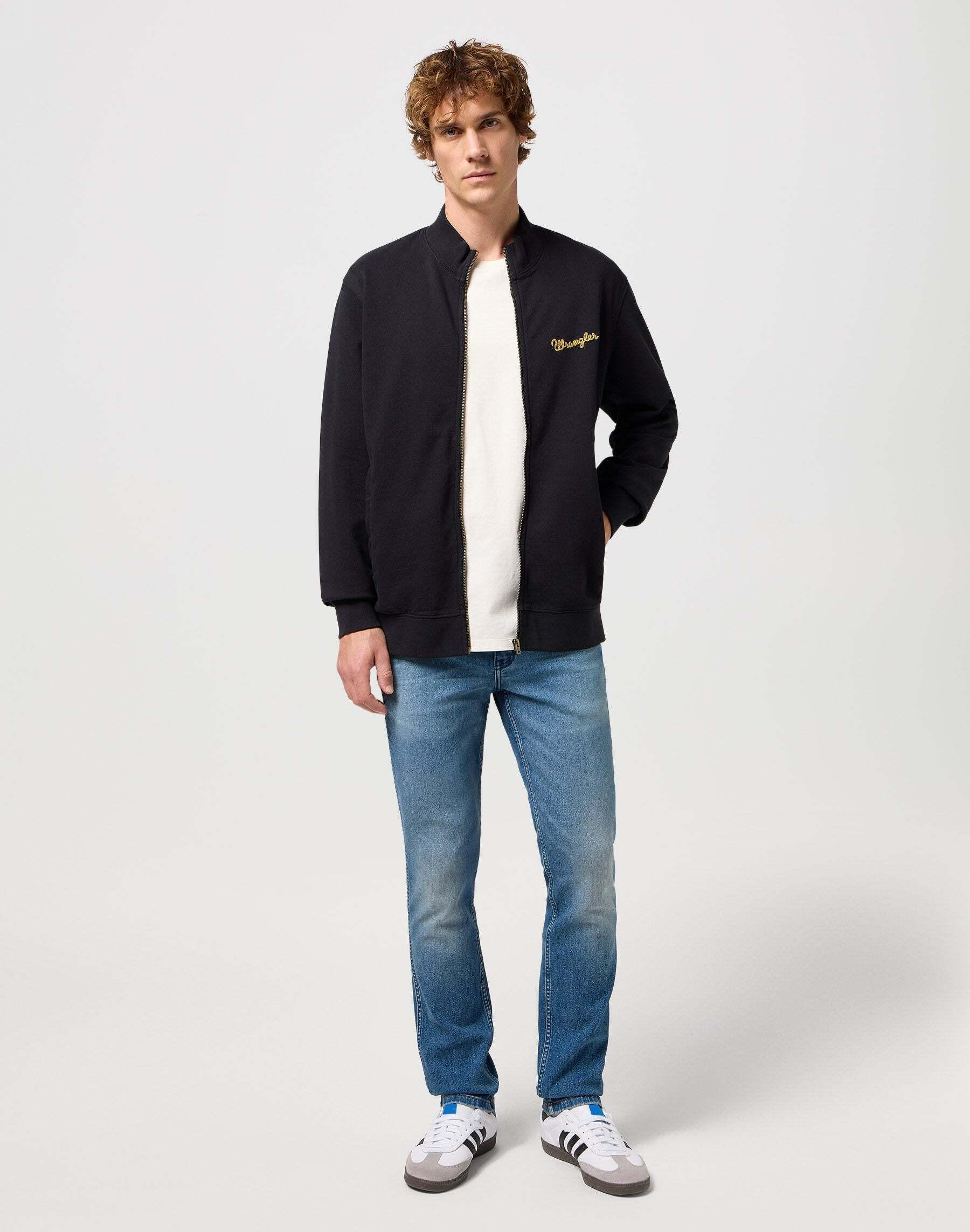 Wrangler Felpa Funnel Neck Zip  