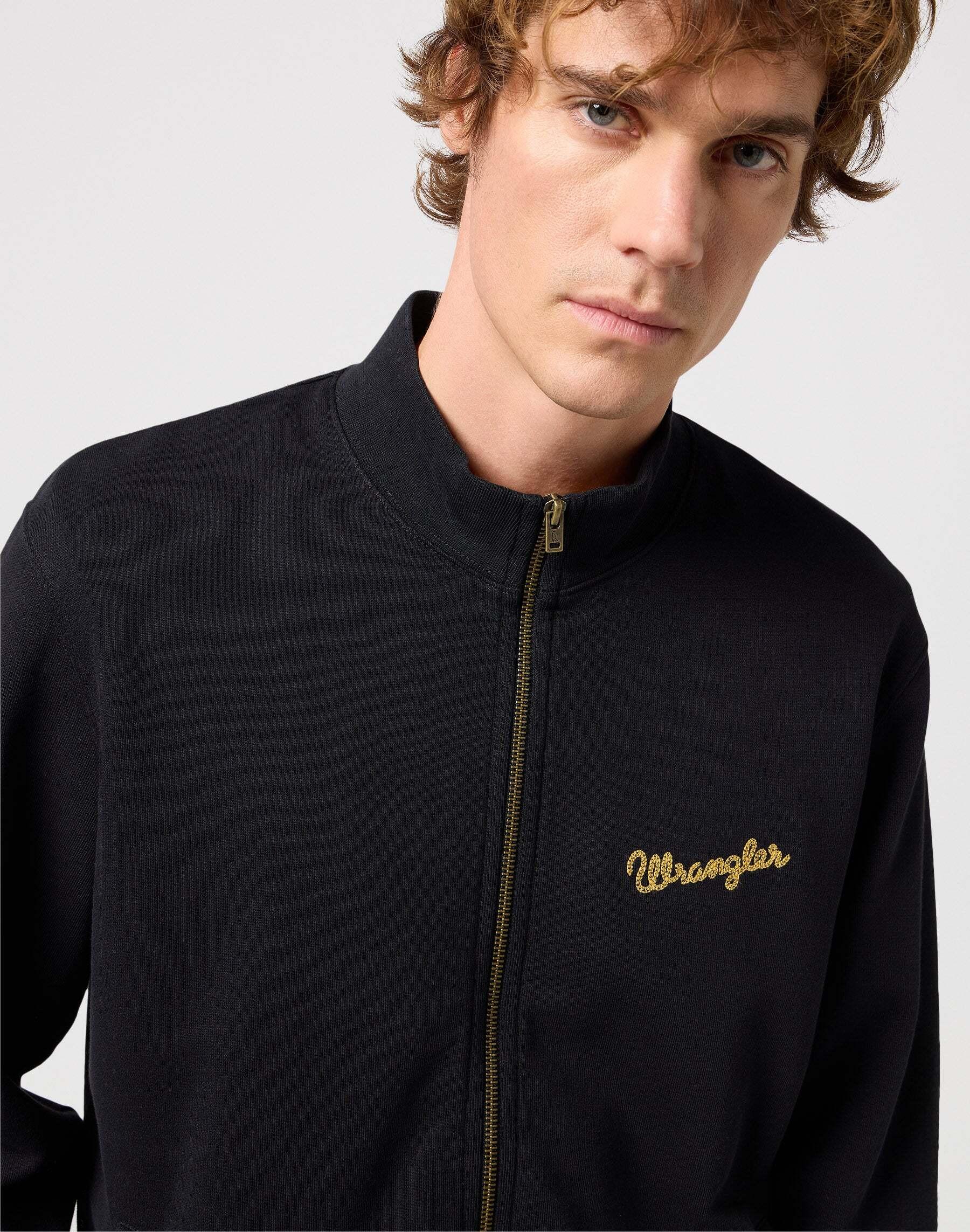 Wrangler Felpa Funnel Neck Zip  