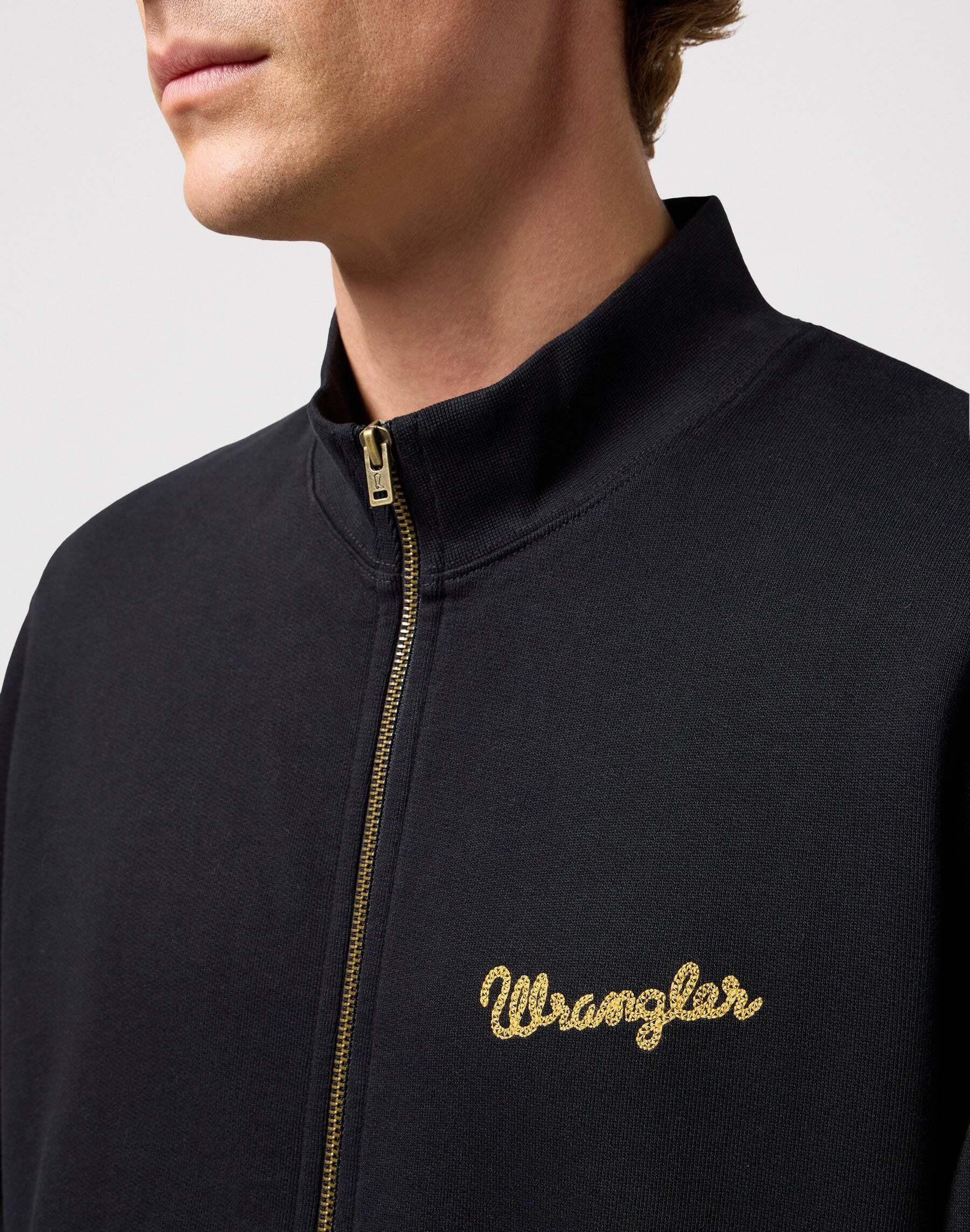 Wrangler Felpa Funnel Neck Zip  