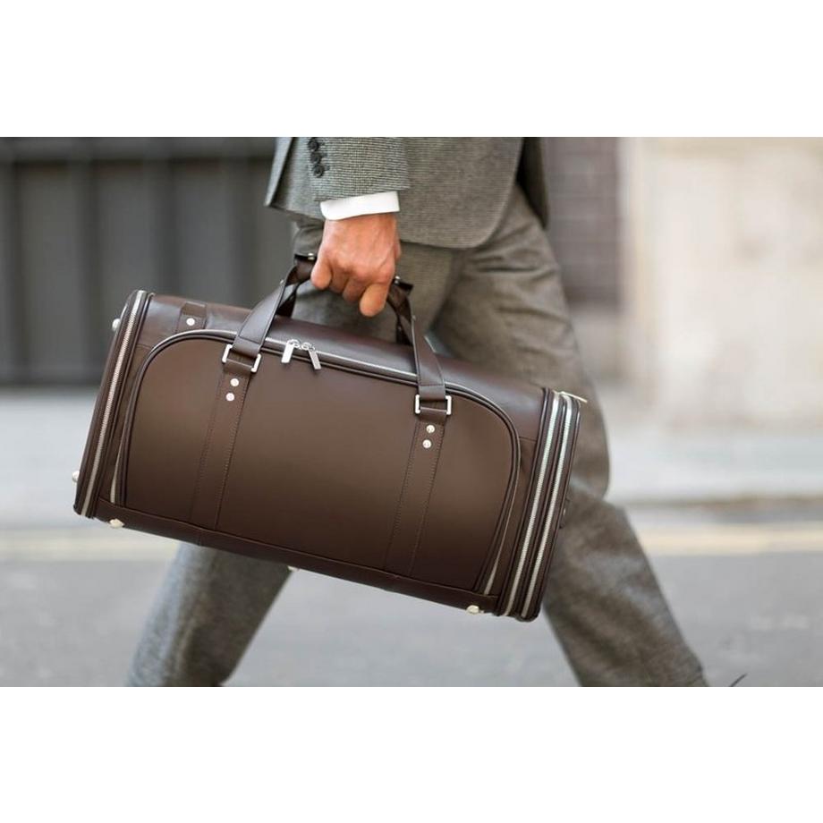 Vocier F35 Luxuriöse Leder Reisetasche  