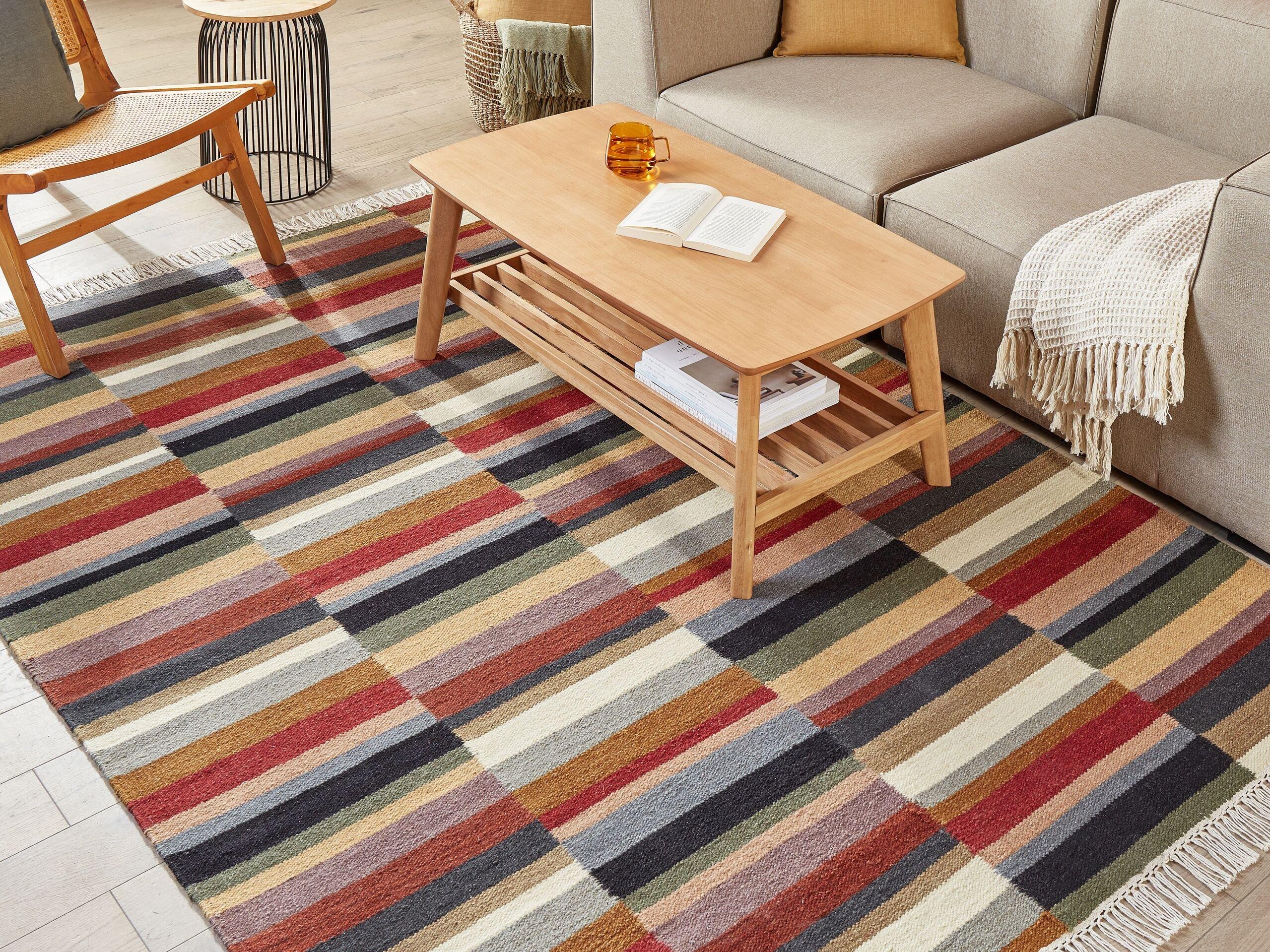 Beliani Tapis en Laine Traditionnel MUSALER  