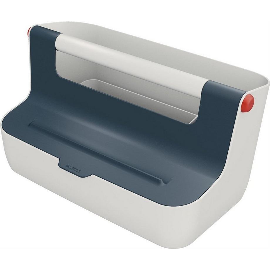 Leitz LEITZ Aufbewahrungsbox Cosy 6125-00-89 grau/weiss 387x234x216mm  