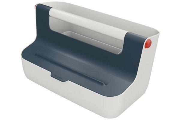 Leitz LEITZ Aufbewahrungsbox Cosy 6125-00-89 grau/weiss 387x234x216mm  