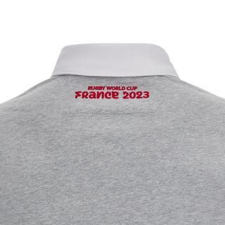 macron Galles Rugby XV Merch RWC Polo Maniche Lunghe  