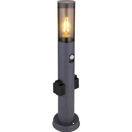 mutoni Lampada da esterno Boston acciaio inox antracite 13x13x60  