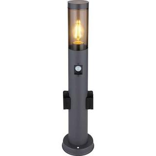 mutoni Lampada da esterno Boston acciaio inox antracite 13x13x60  