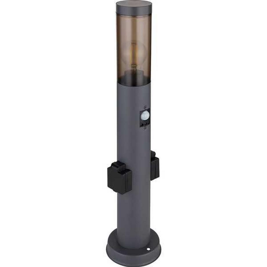 mutoni Aussenleuchte Boston Edelstahl anthrazit 13x13x60  