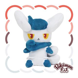 Pokémon  Meowstic Female Sitting Cuties Plush 