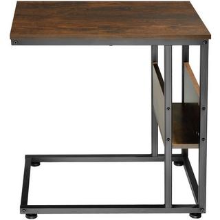 Tectake Table d’appoint WIGAN 55x36,5x60cm  