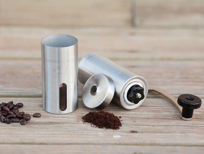 eStore Macinacaffè manuale in acciaio inox  