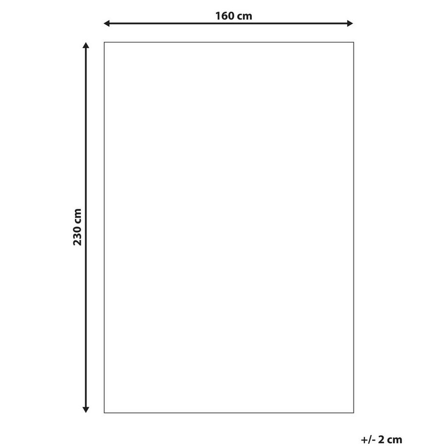 Beliani Tapis en Coton  GERZE  