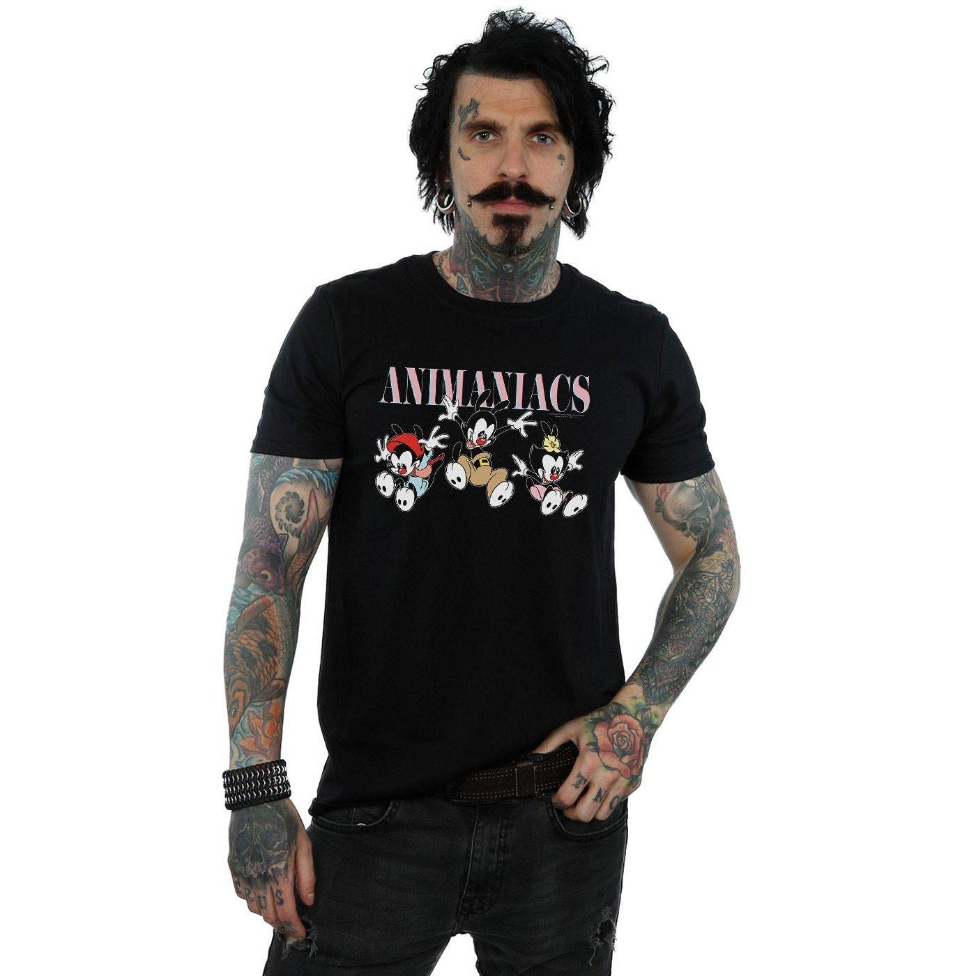 Animaniacs T-shirt a maniche corte stampata  