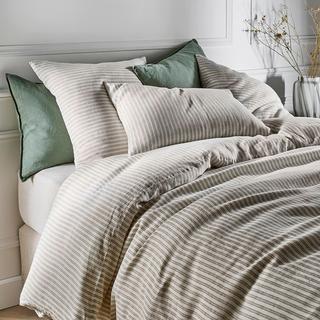 AM.PM Fodera per cuscino Kalaya in lino lavato  