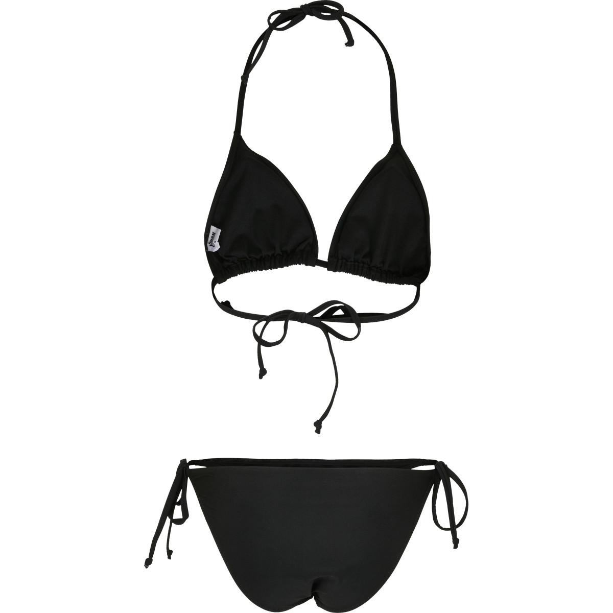 URBAN CLASSICS Recycelbarer Triangel Bikini  