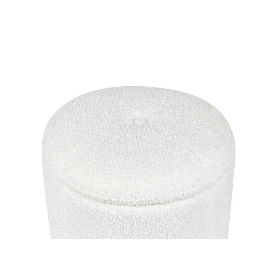 Beliani Pouf mit Stauraum aus Bouclé Glamourös MARYLAND  