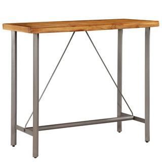 VidaXL Table de bar bois  