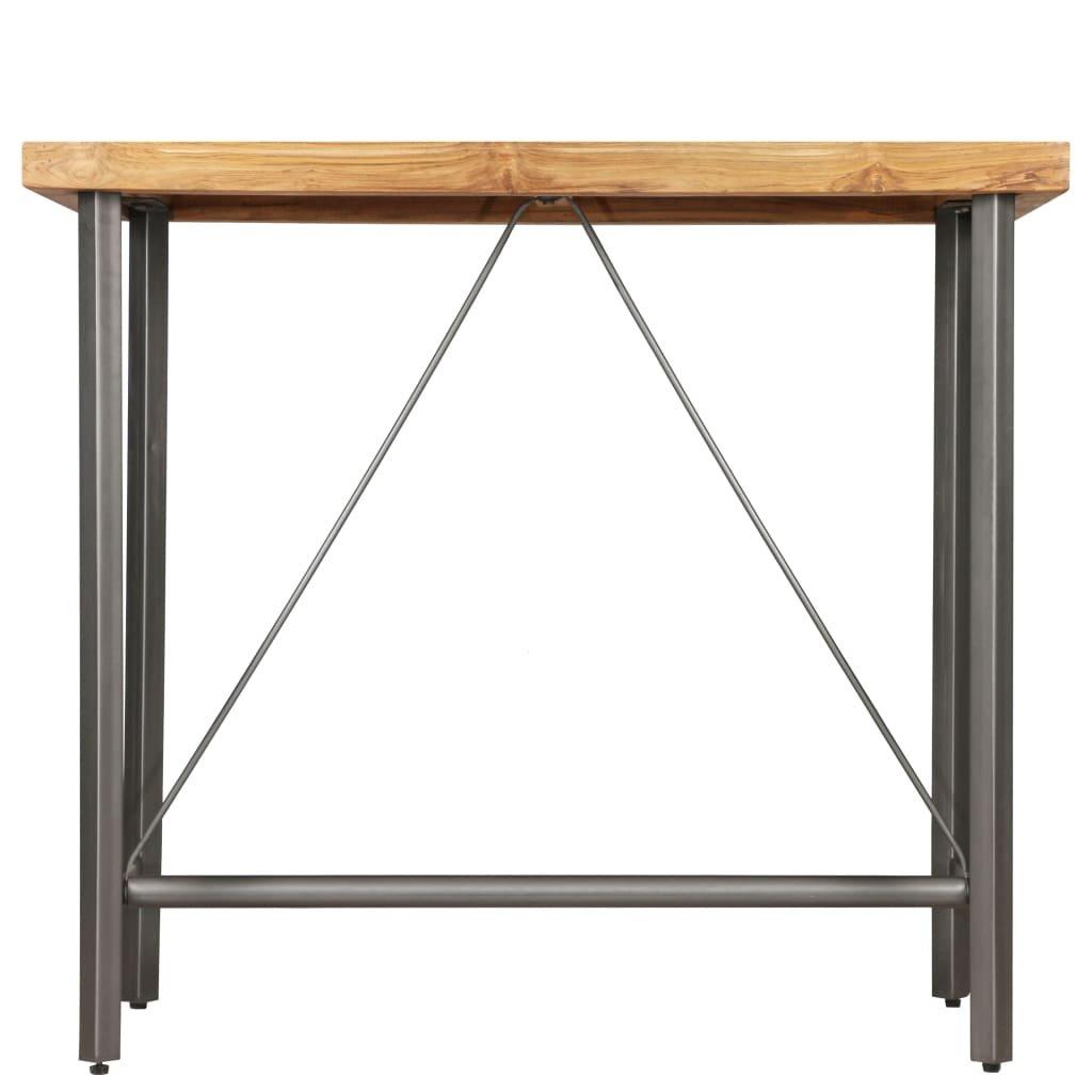 VidaXL Table de bar bois  