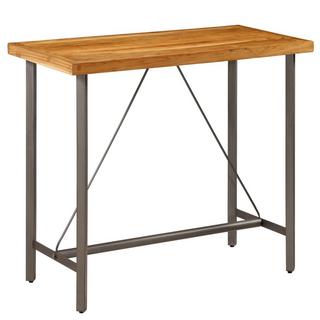 VidaXL Table de bar bois  