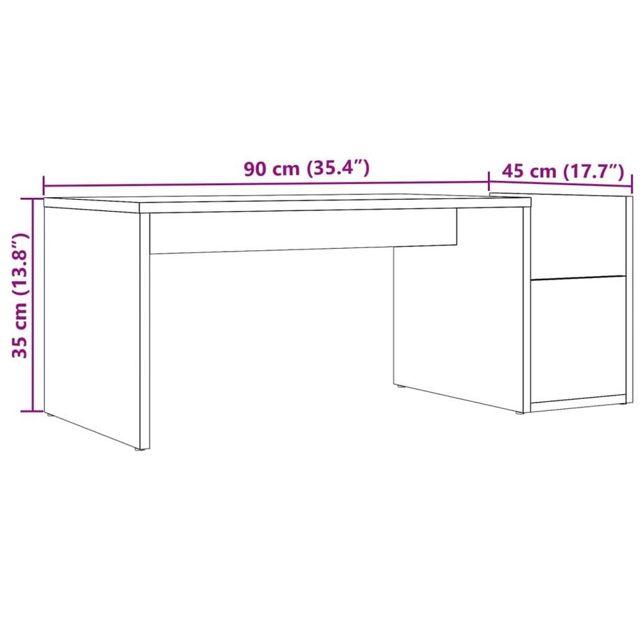 VidaXL Couchtisch holzwerkstoff  