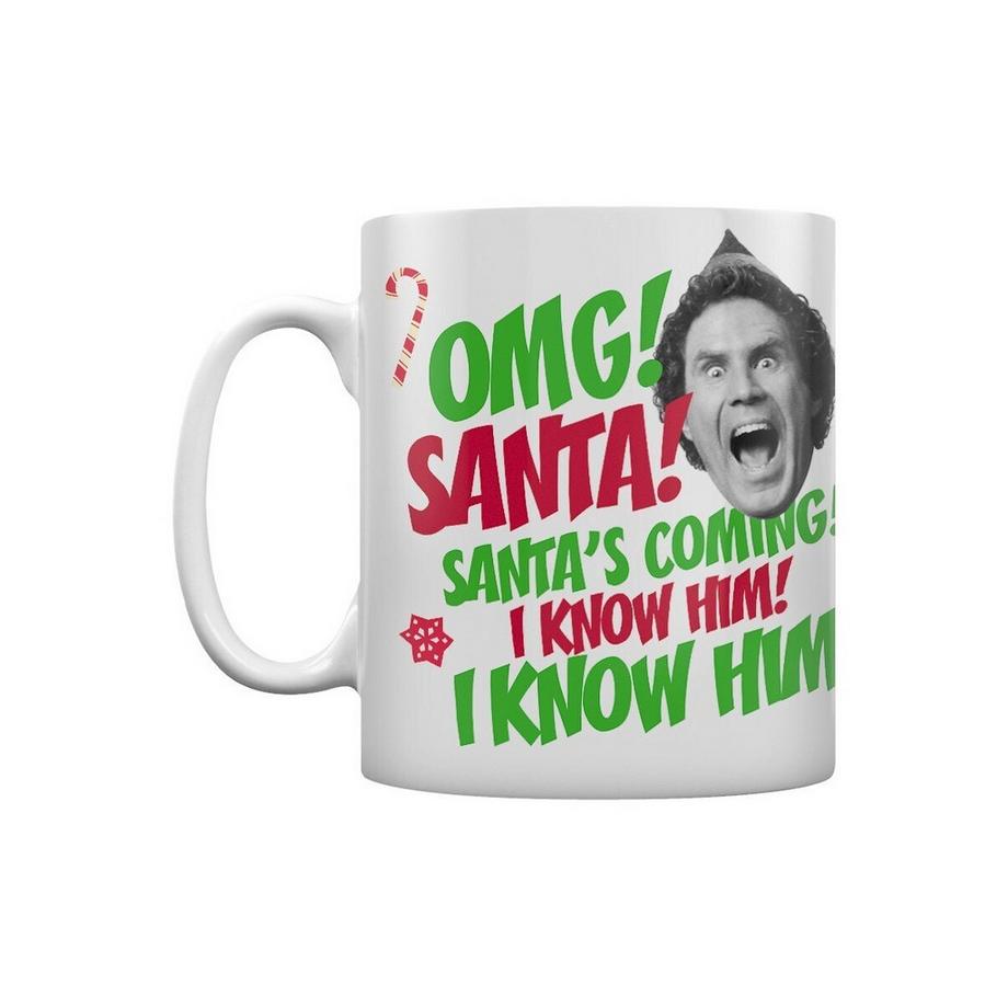 Elf Kaffeebecher Omg Santa  