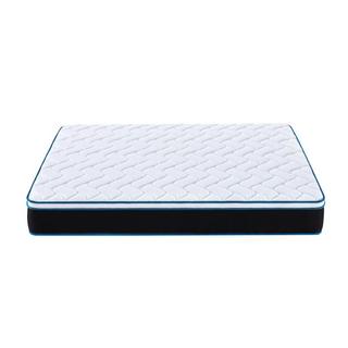 Ysmée Ensemble 140 x 190 cm sommier coffre blanc + matelas ressorts ensachés et mémoire de forme rafraichissante ép.23cm - TORANO de YSMÉE  