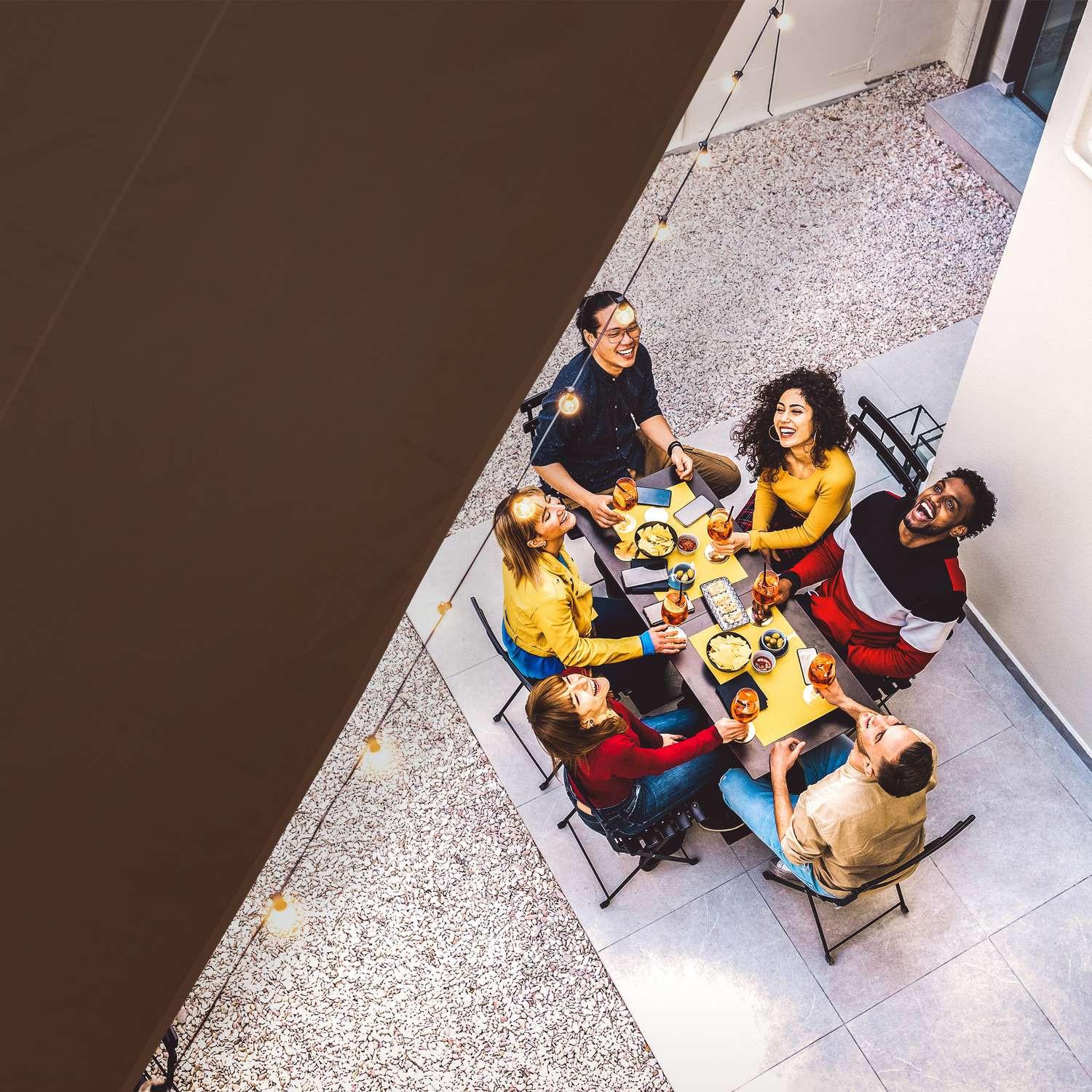 Northix Sonnensegel rechteckig  