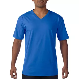 Gildan Premium TShirt mit VAusschnitt, kurzärmlig  Königsblau
