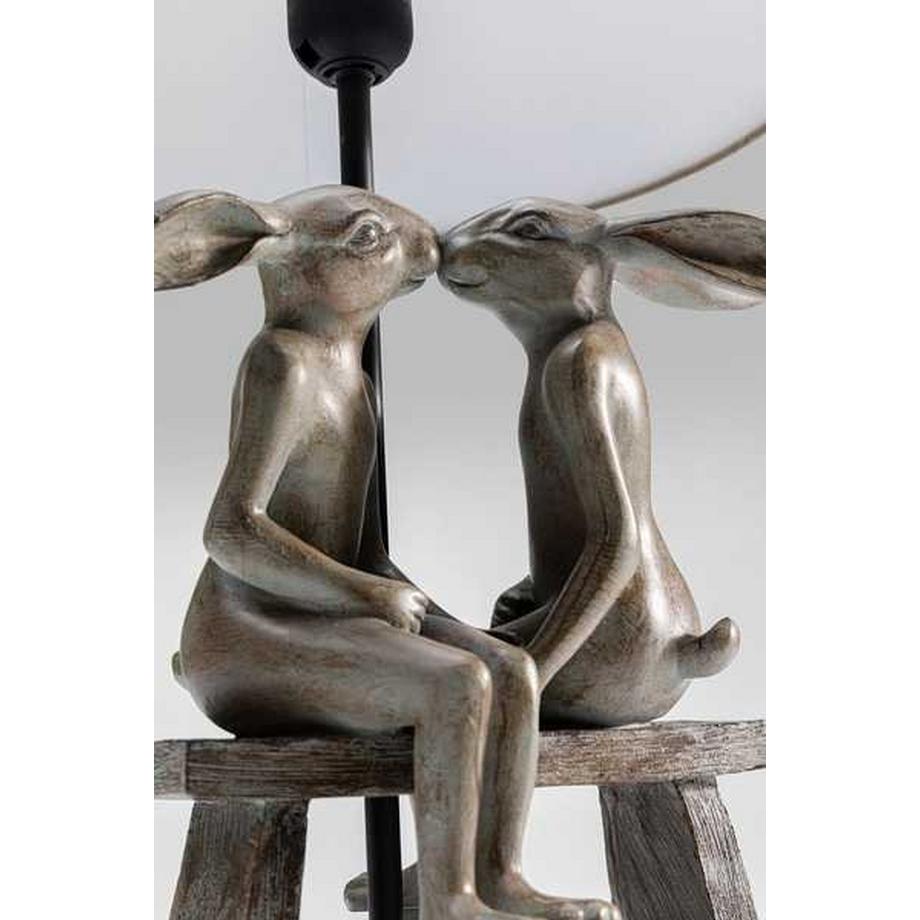 KARE Design Lampe à poser Animal Lapin Amour 53  