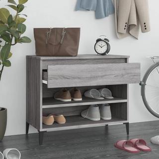 VidaXL Armoire à chaussures bois d'ingénierie  