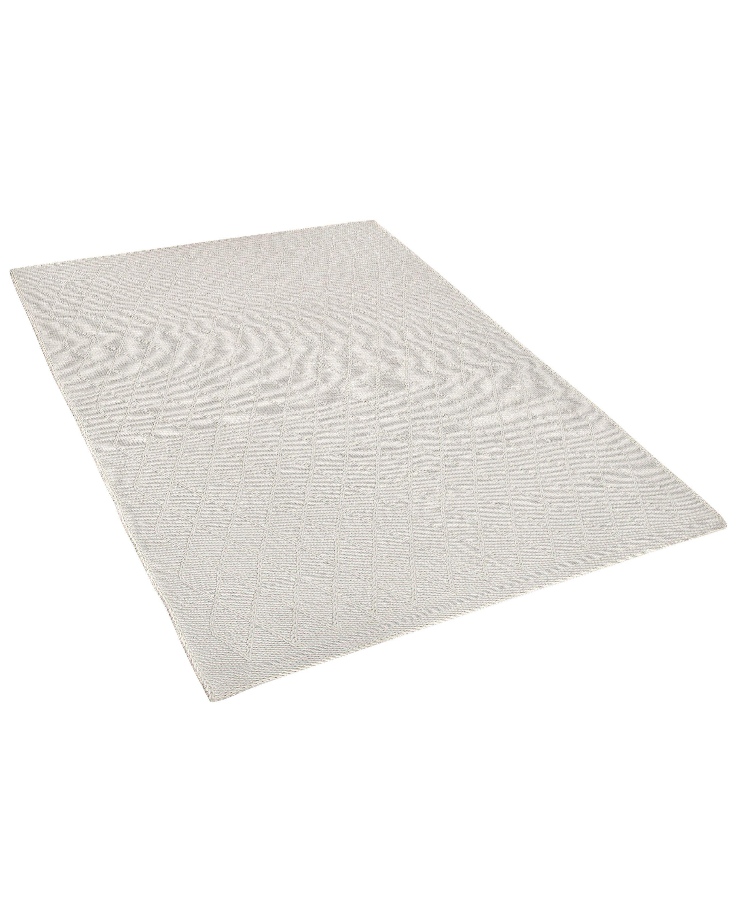 Beliani Tapis en Laine Scandinave ERZIN  