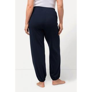 Ulla Popken  Pyjama-Hose, Modalmix, gerades Bein, Elastikbund 