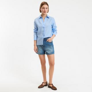 La Redoute Collections Langärmelige Leinenbluse  