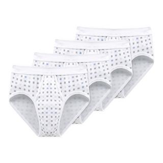 Schiesser Cotton Essentials Feinripp Sportslip 4er Pack  