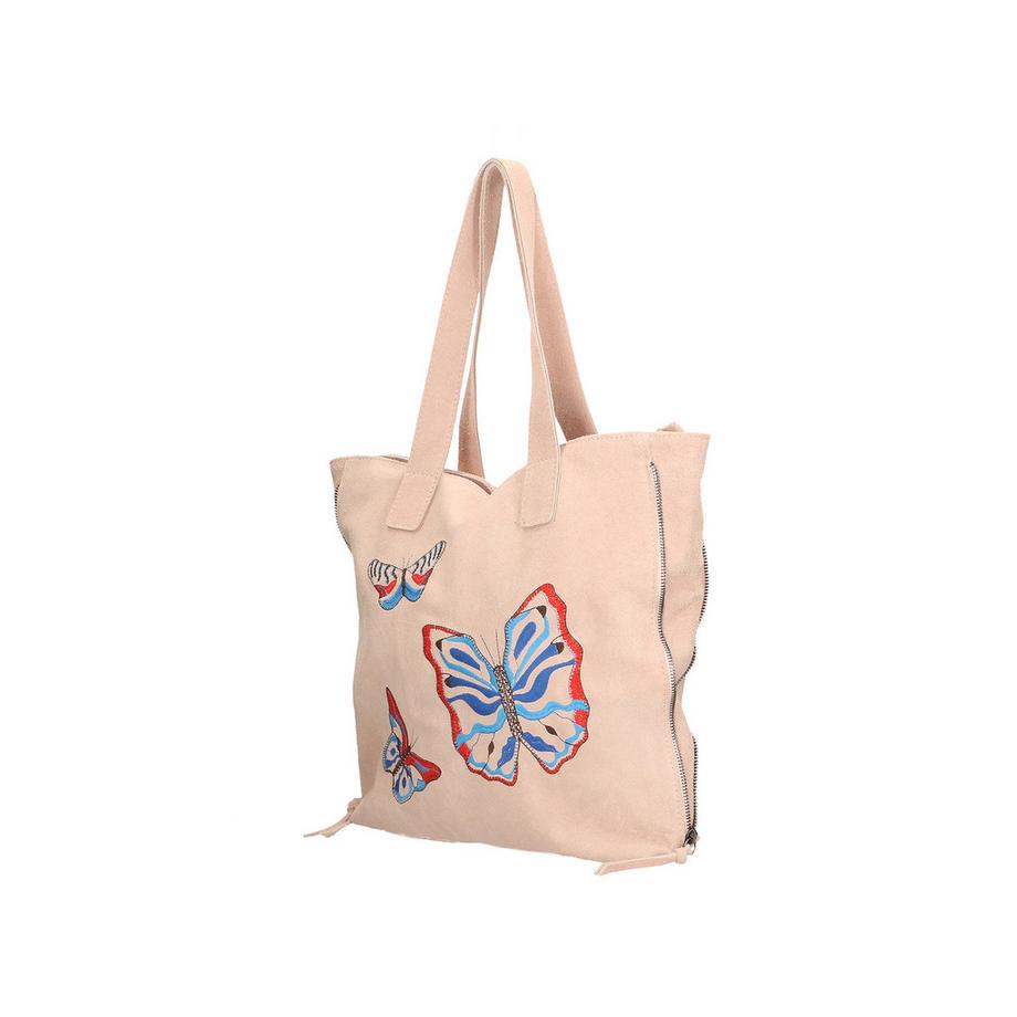 Gave Lux Borsa a Spalla Ricamo Farfalla  