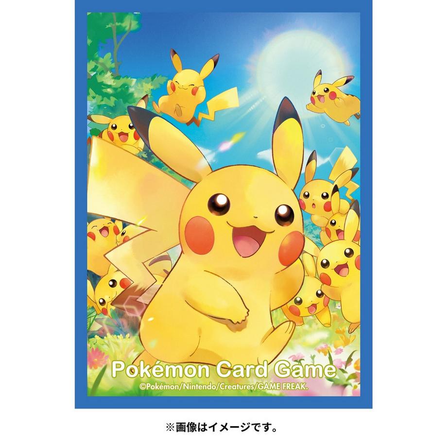 Pokemon  Pokemon Center Original Deck Sleeves Pikachu 