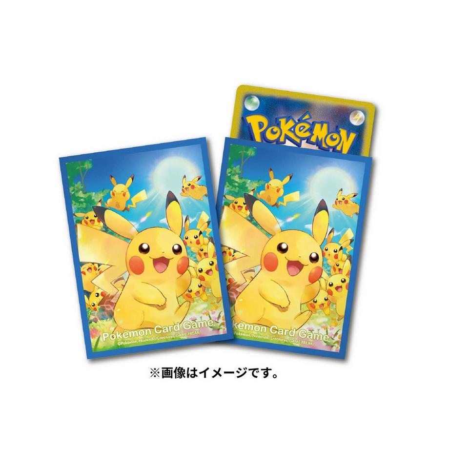 Pokemon Center Original Deck Sleeves Pikachu