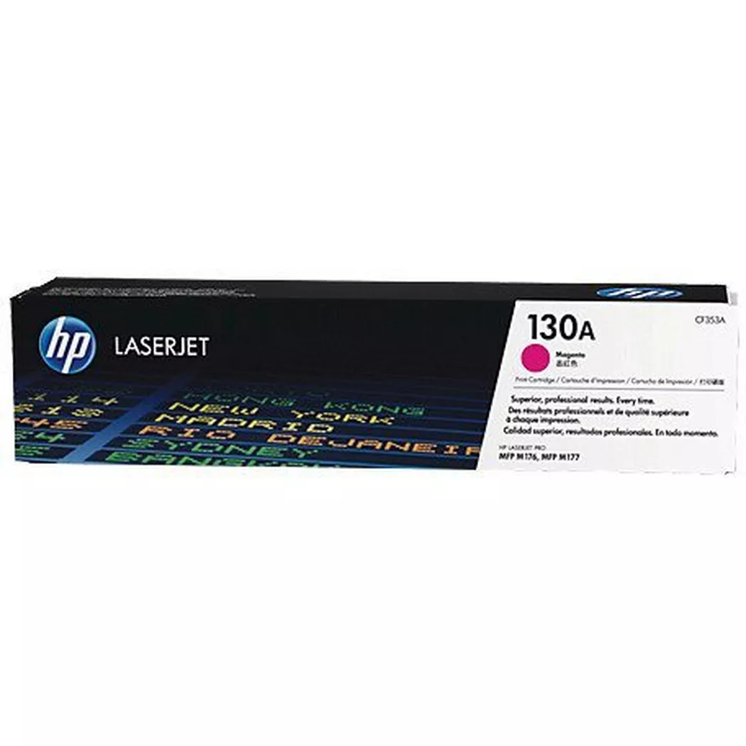 Hewlett-Packard – HP Toner-Modul 130A magenta CF353A Color LJ Pro M176 1000 S., Magenta, One Size