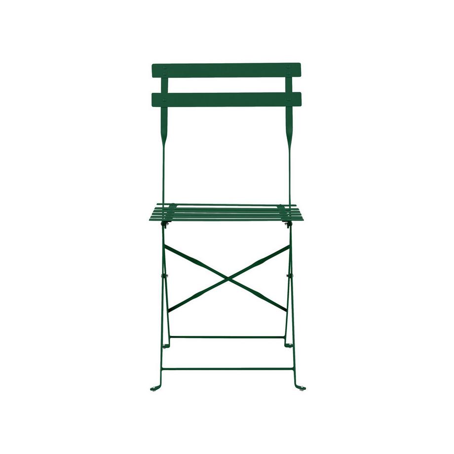 Beliani Set bistrot en Acciaio Moderno FIORI  