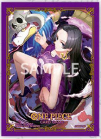 Bandai  One Piece Card Game - Official Sleeves Set No. 11 - Boa Hancock (70 Sleeves) 