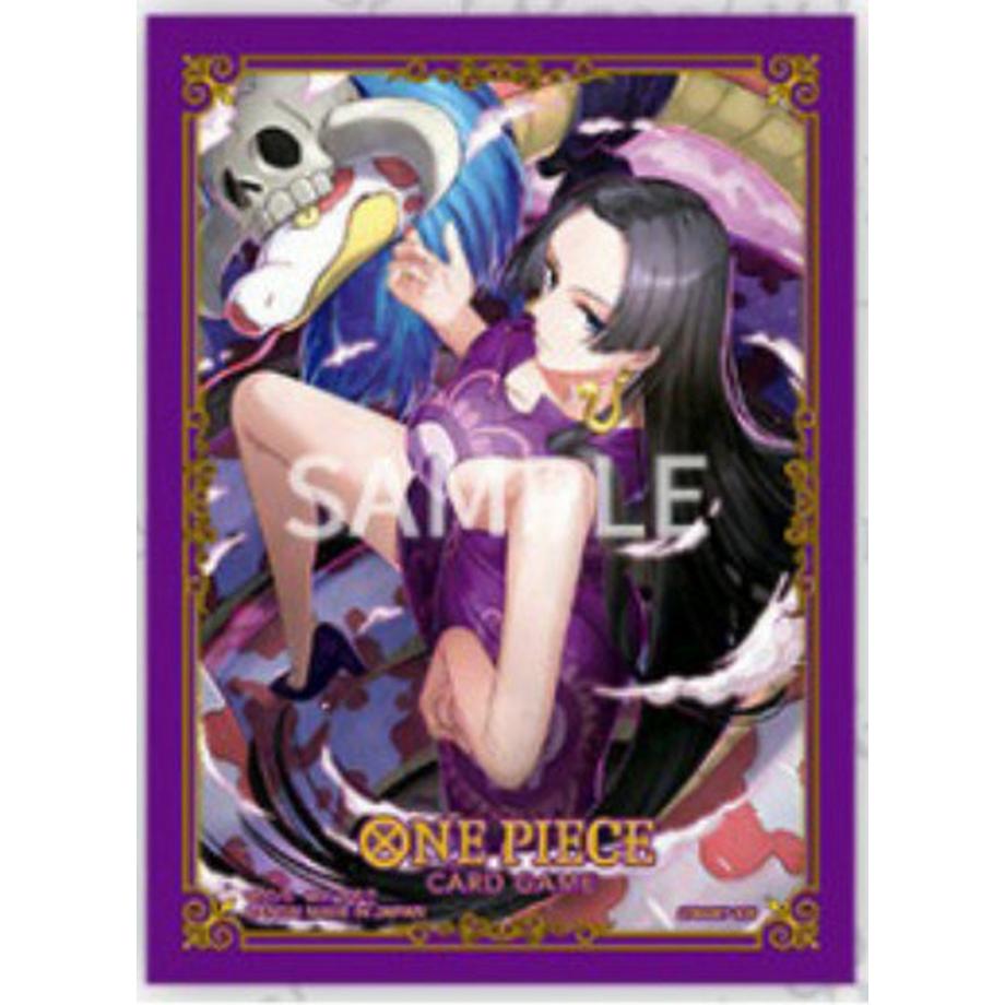Bandai  One Piece Card Game - Official Sleeves Set No. 11 - Boa Hancock (70 Sleeves) 