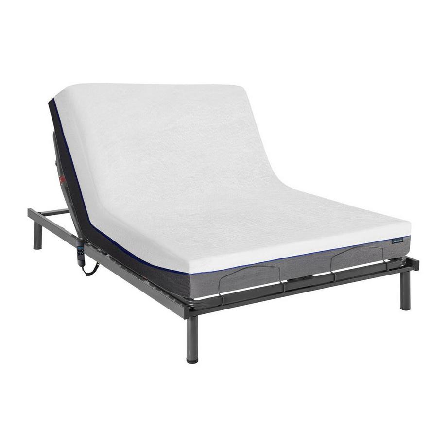 DREAMEA Matratzen elektrischer Lattenrost Set mit Okin Motor Jimbaran 1  