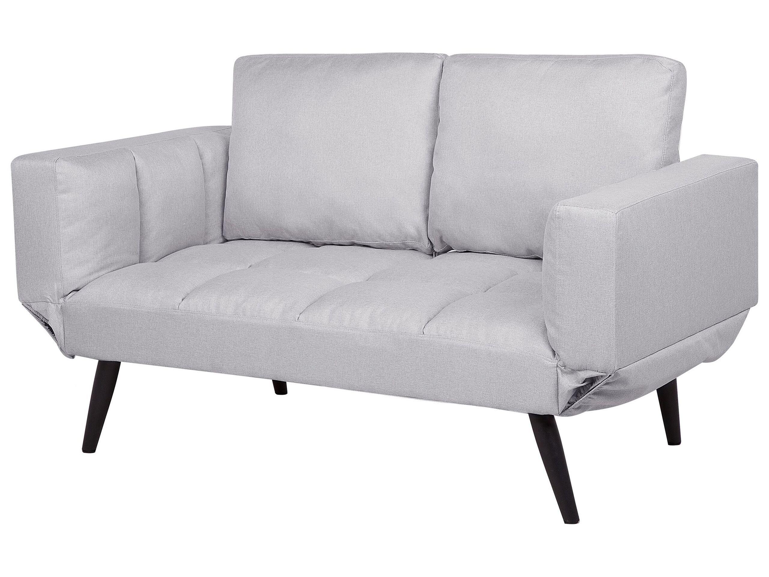 Beliani Schlafsofa aus Polyester Glamourös BREKKE  