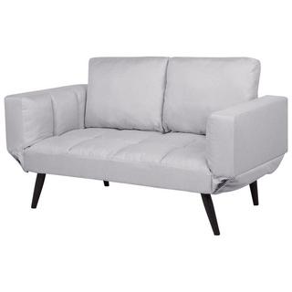 Beliani Schlafsofa aus Polyester Glamourös BREKKE  