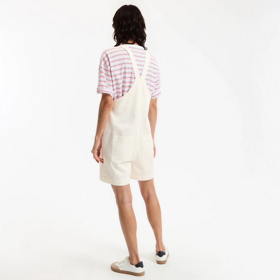 La Redoute Collections Salopette Corta Lyocell Denim  