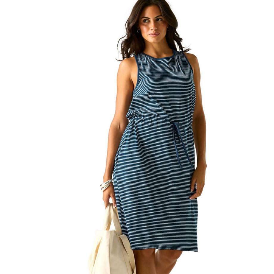 Regatta Vestito Amorie senza maniche con motivo a righe  