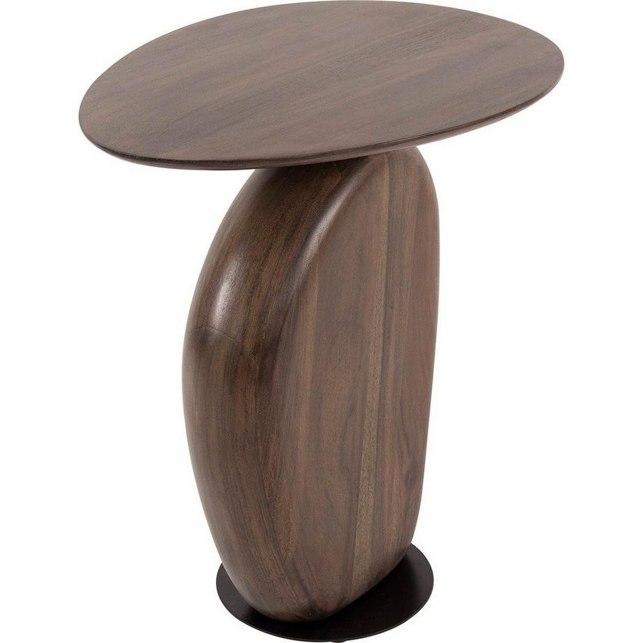 mutoni Table d'appoint Art Solid acacia glaze brown  