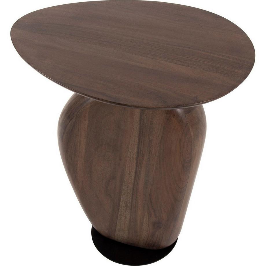 mutoni Table d'appoint Art Solid acacia glaze brown  